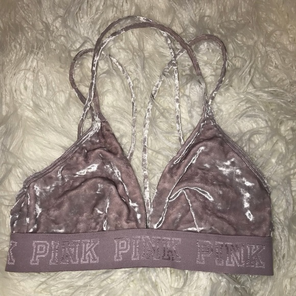 PINK Victoria's Secret Other - PINK crushed velvet bralette